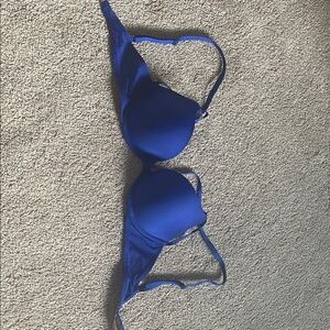 Victoria's Secret Royal Blue Push-Up Bra 32C